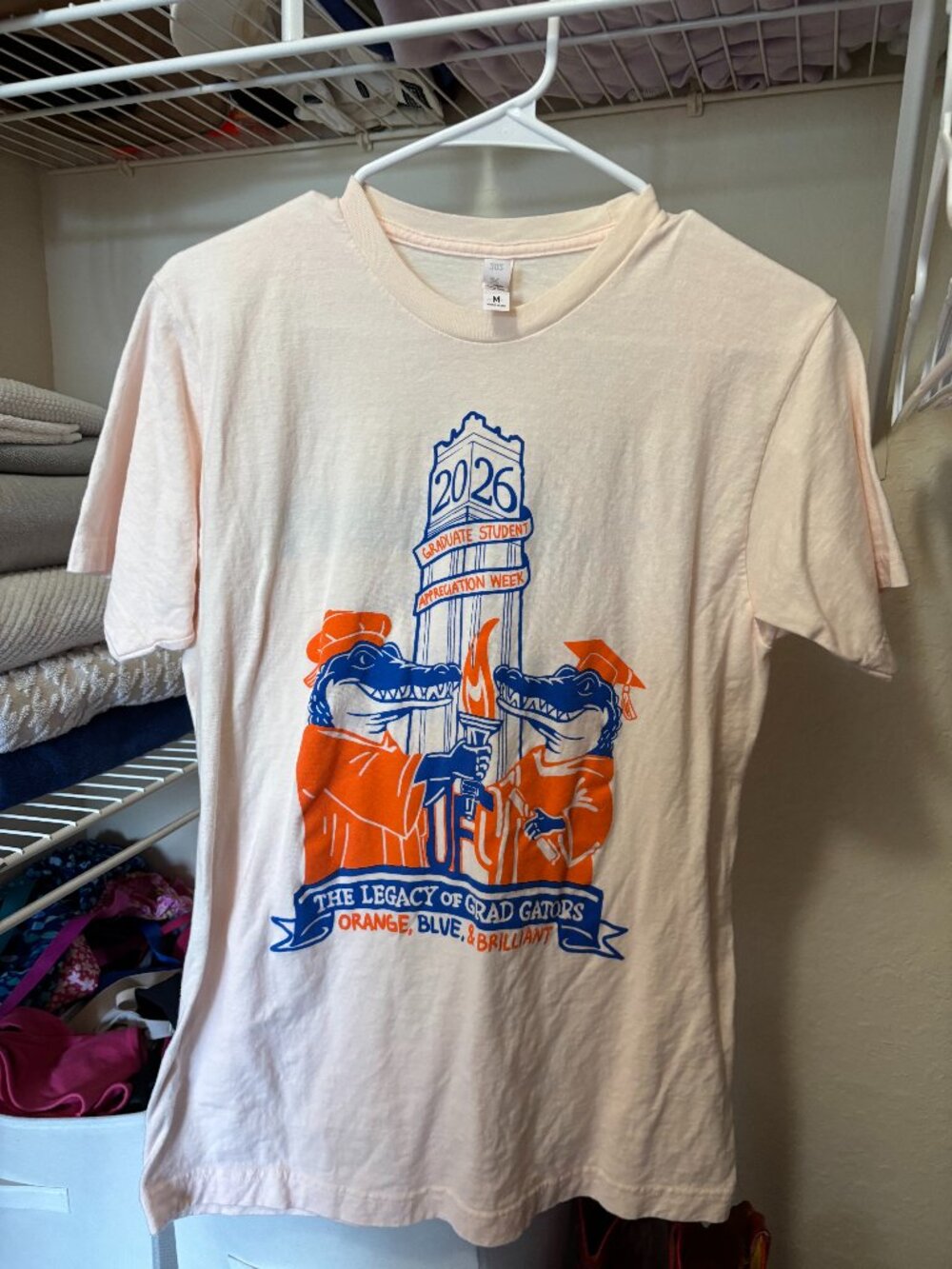 University of Florida Grad student shirt size M